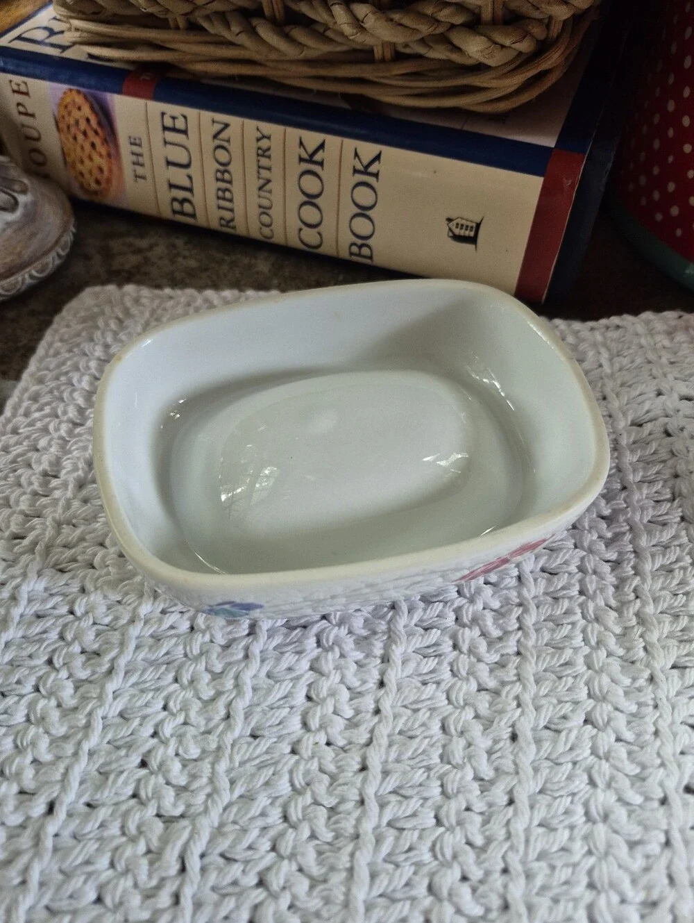 🌿5/$25 Vintage Avon Butterflies Soap Dish